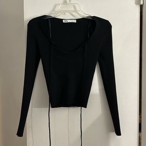 Black Zara shirt